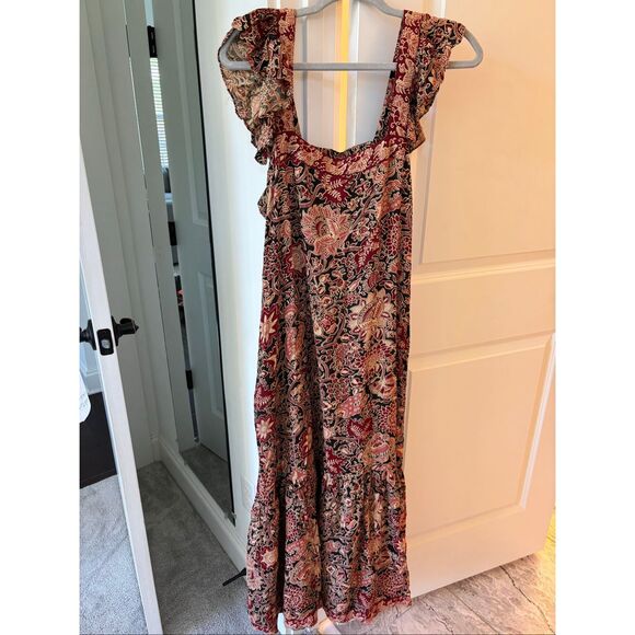 Anthropologie Love the Label Long Maxi Sam Jaipur Paisley, $275 Med E23 - Picture 3 of 10